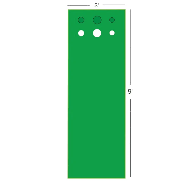 Big Moss Competitor V2 Putting Green & Chipping Mat