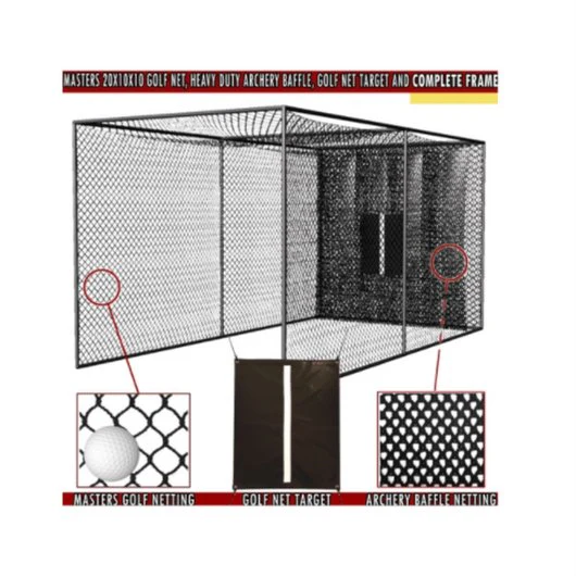 Cimarron Masters Golf Net with Frame Corners - Image 3