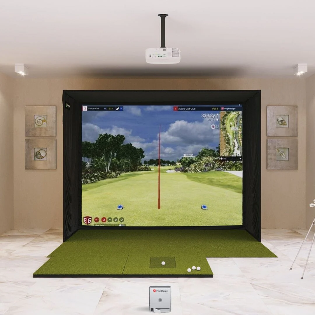 Flightscope Mevo Gen2 SIG10 Golf Simulator Package - Image 9