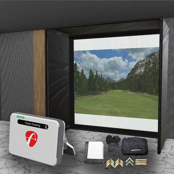 Flightscope Mevo + SIG DIY Golf Simulator Studio Package - Image 7
