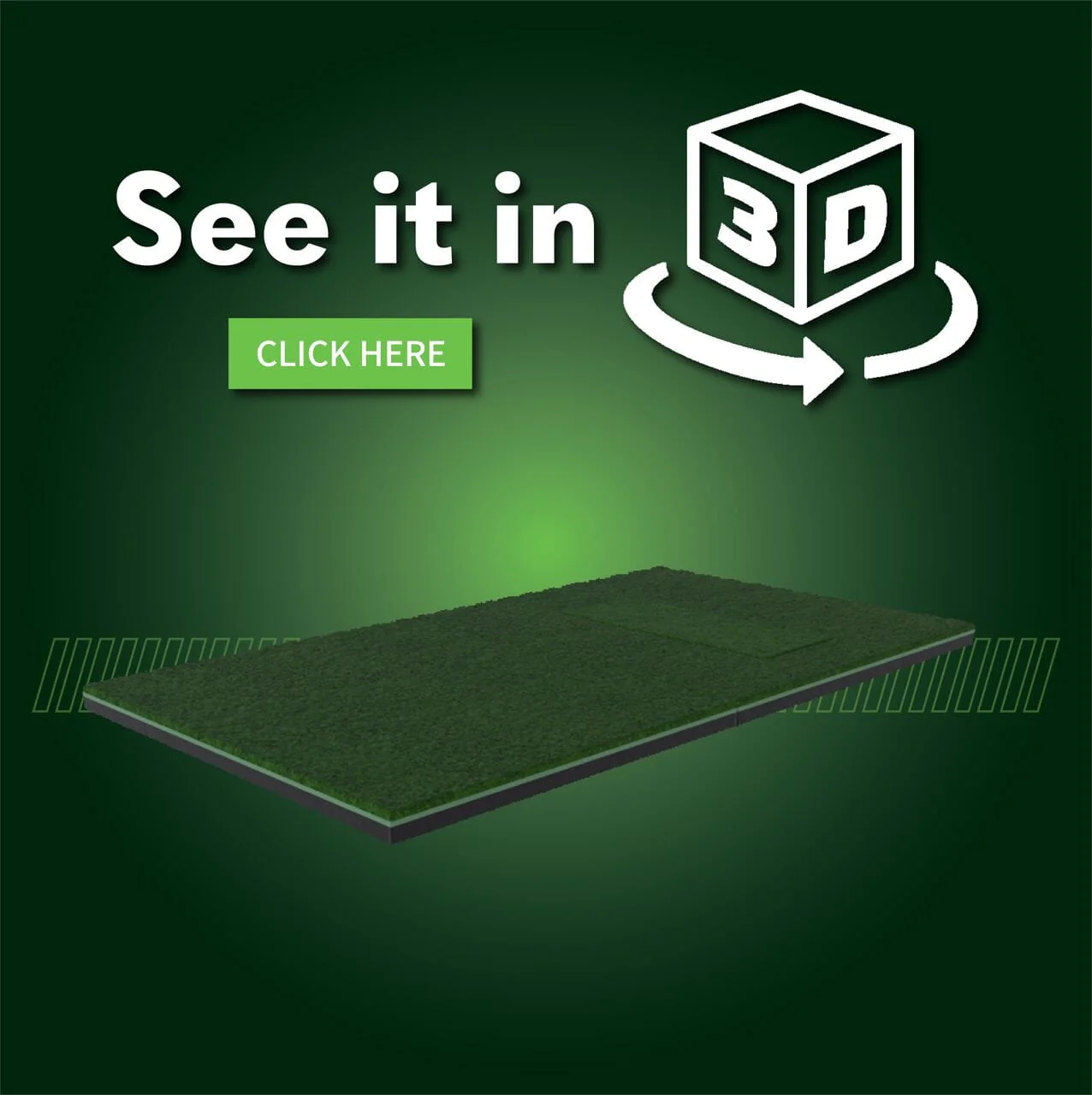 SIGPRO Softy 4' x 7' Golf Mat - Image 2