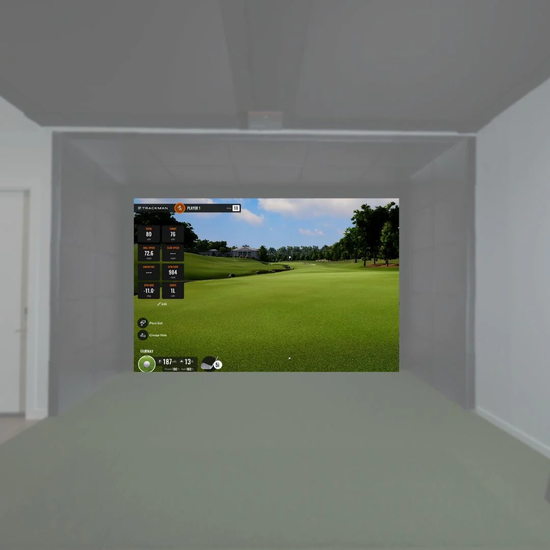 SIGPRO™ Custom Premier Golf Simulator Impact Screen - Image 4