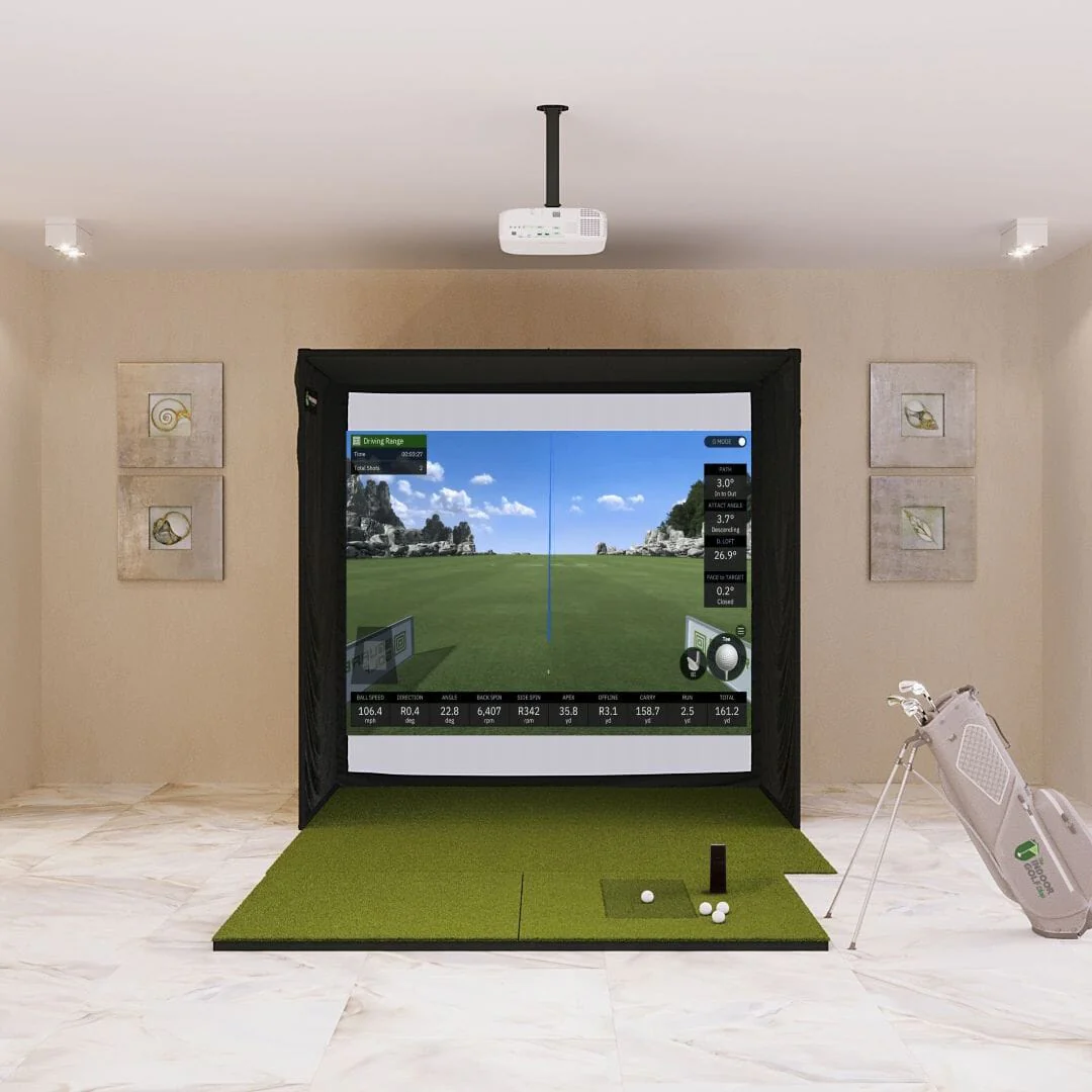Square Golf SIG8 Golf Simulator Package