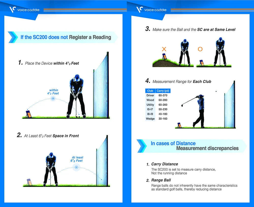 Voice Caddie SC200 Golf Net Practice Bundle - Image 9
