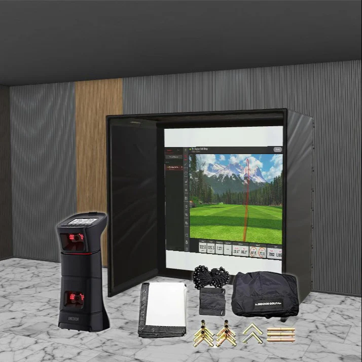 Uneekor EYE Mini SIG DIY Golf Simulator Studio Package - Image 10
