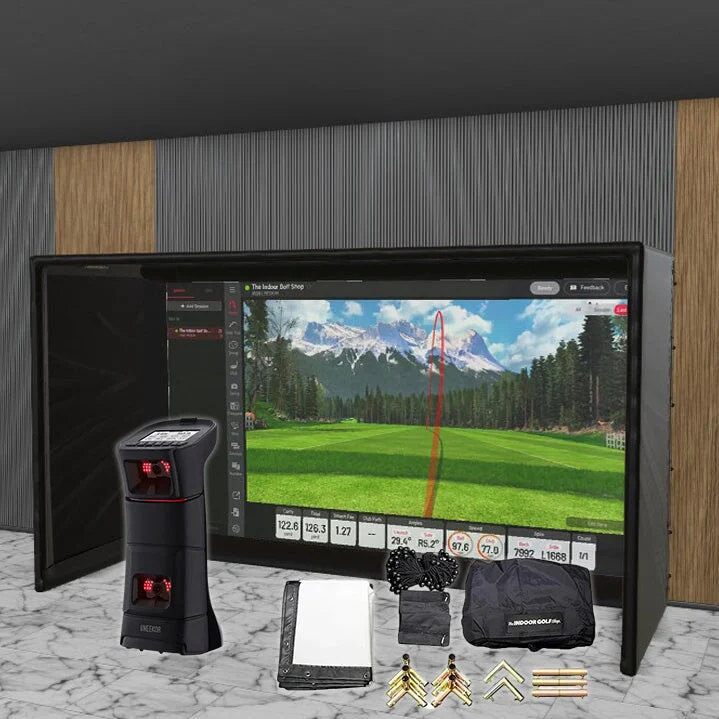Uneekor EYE Mini SIG DIY Golf Simulator Studio Package - Image 4